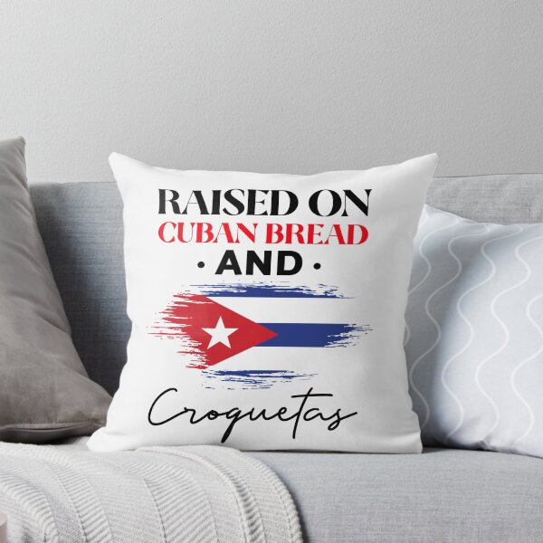 Item preview, Raised on Cuban Bread and Croquetas Funny Hispanic Heritage designed and sold by Neggan.