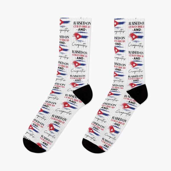 Item preview, Raised on Cuban Bread and Croquetas Funny Hispanic Heritage designed and sold by Neggan.