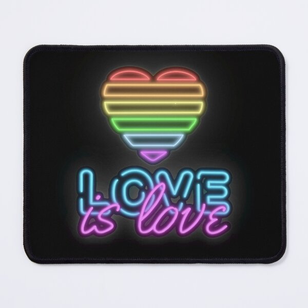 Item preview, Love is love neon sign designed and sold by pincelycolores.