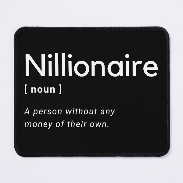 Item preview, Nillionaire definition designed and sold by Amine-Creation.