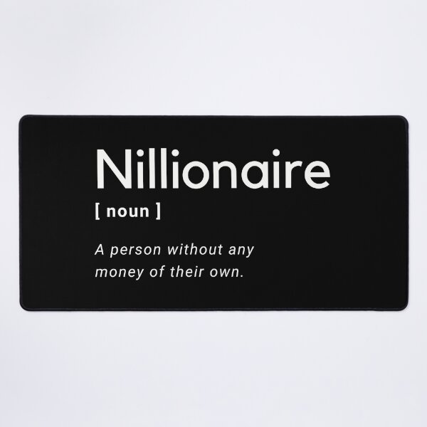 Item preview, Nillionaire definition designed and sold by Amine-Creation.