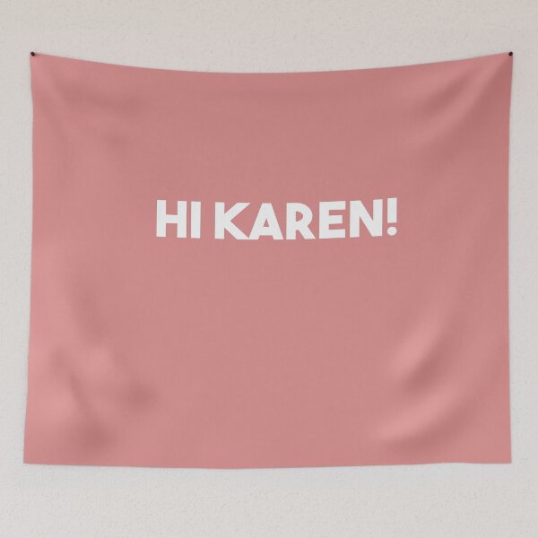 Item preview, Hi Karen designed and sold by Heddar Badreddine.