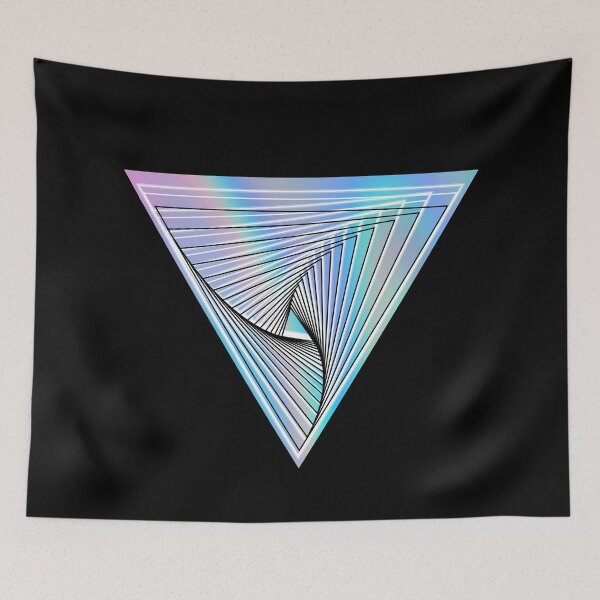 Item preview, Abstract Geometric Imagination 09  designed and sold by HeliMalereiArt.