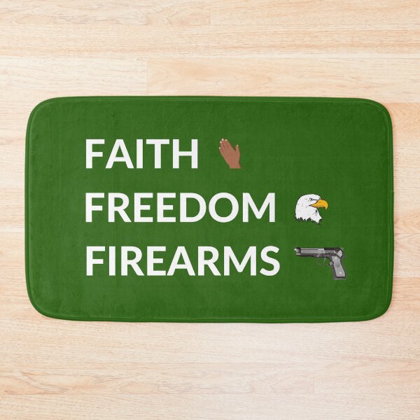 Item preview, FAITH FREEDOM FIREARMS, ESSENTIAL T-SHIRT designed and sold by JoesCornerStore.