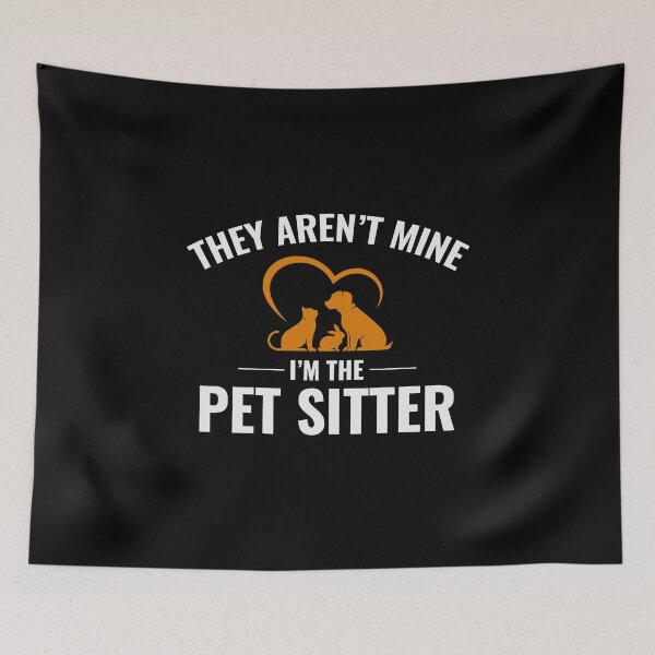Item preview, Pet Sitter Sitting Dog Walker Animal Funny designed and sold by CuteDesigns1.