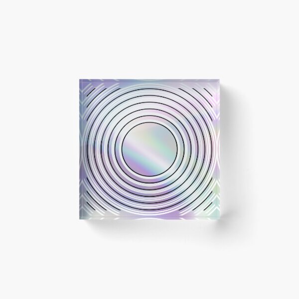 Item preview, Abstract Geometric Imagination 010 designed and sold by HeliMalereiArt.