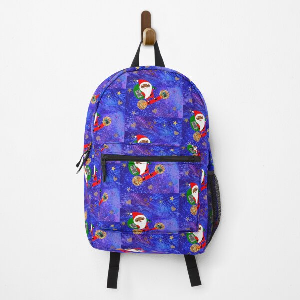 Item preview, Fun & Funky Fresh Santa Surfing Through Space! designed and sold by haRexia.
