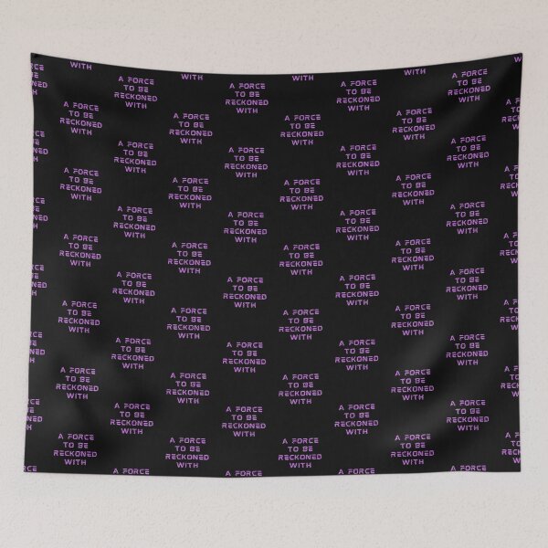 Item preview, A Force To Be Reckoned With Purple Design designed and sold by LGbubble.