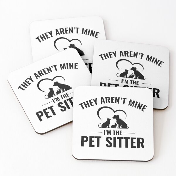 Item preview, Pet Sitter Sitting Dog Walker Animal Funny designed and sold by CuteDesigns1.