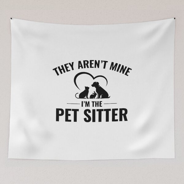 Item preview, Pet Sitter Sitting Dog Walker Animal Funny designed and sold by CuteDesigns1.