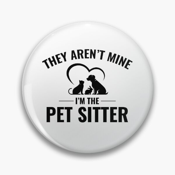 Item preview, Pet Sitter Sitting Dog Walker Animal Funny designed and sold by CuteDesigns1.