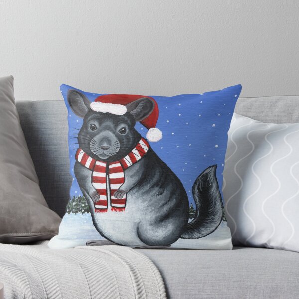 Aperçu de l'œuvre Chinchilla dans la neige créée et vendue par WolfySilver.