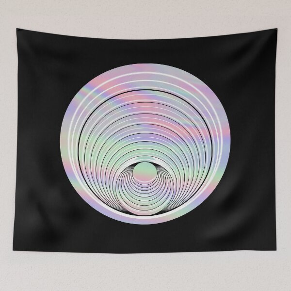 Item preview, Abstract Geometric Imagination 011 designed and sold by HeliMalereiArt.