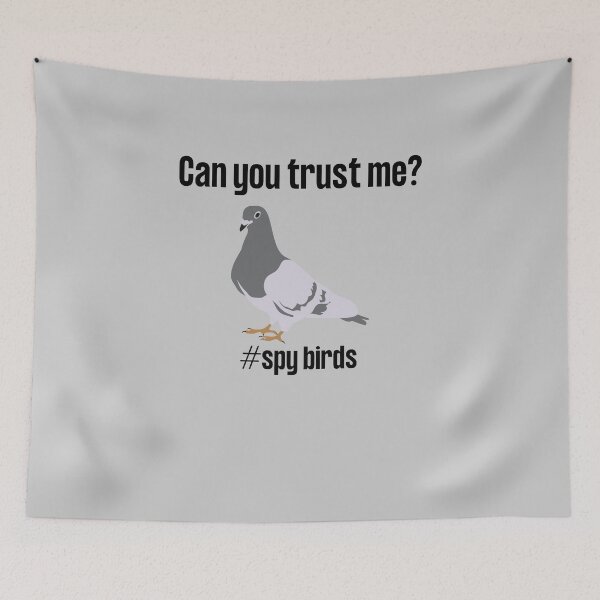 Item preview, Can you trust me? Pigeons are Liars Funny Bird Sarcasm designed and sold by Witfulwisdom.