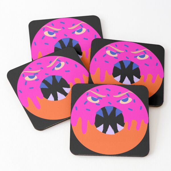Item preview, Halloween donut teeth - Funny Halloween design designed and sold by Vibing-Right.