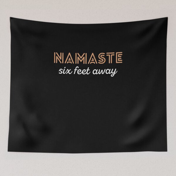 Item preview, Namaste 6 Feet Away Yoga Funny Sloth designed and sold by OusmaneProDz.
