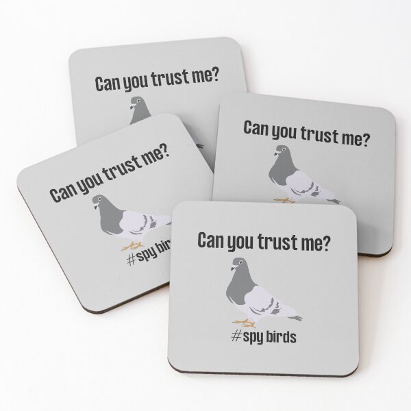 Item preview, Can you trust me? Pigeons are Liars Funny Bird Sarcasm designed and sold by Witfulwisdom.