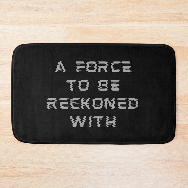 Item preview, A Force To Be Reckoned With Gray Design designed and sold by LGbubble.