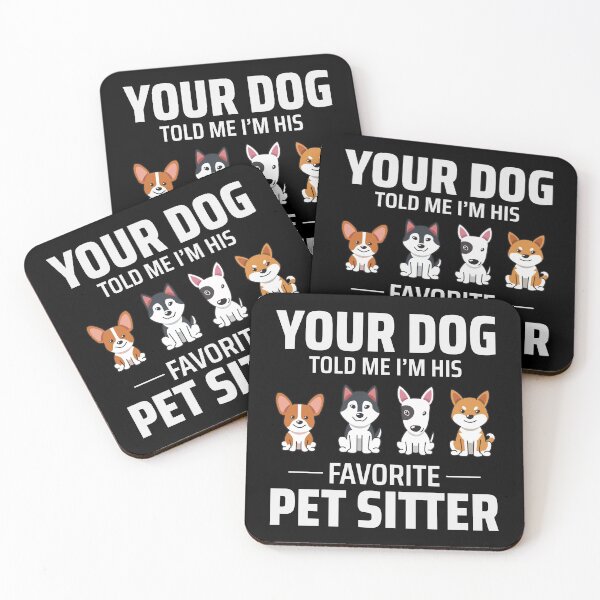 Item preview, Pet Sitter Sitting Dog Walker Animal Funny designed and sold by CuteDesigns1.