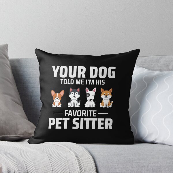 Item preview, Pet Sitter Sitting Dog Walker Animal Funny designed and sold by CuteDesigns1.