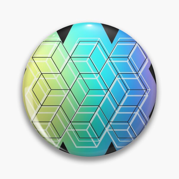 Item preview, Abstract Geometric Imagination 012 designed and sold by HeliMalereiArt.