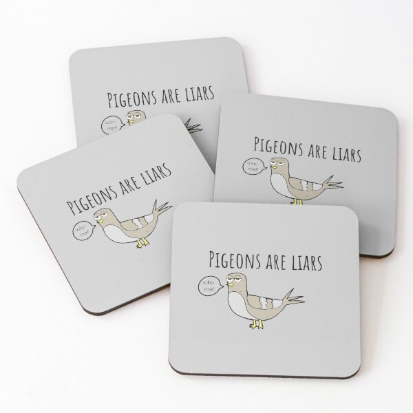 Item preview, Pigeons are Liars - Bird Liars Funny designed and sold by Witfulwisdom.