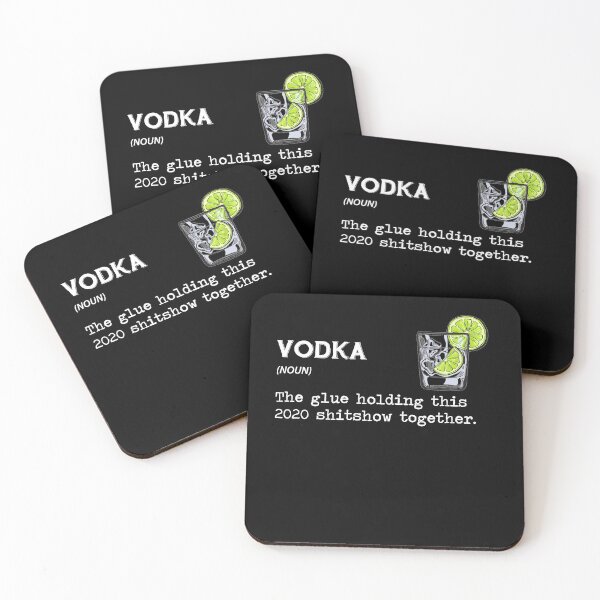 Item preview, Gin Vodka Noun The Glue Holding This 2020 Shitshow Together designed and sold by OusmaneProDz.