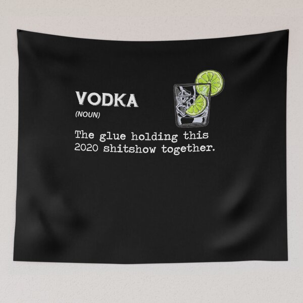 Item preview, Gin Vodka Noun The Glue Holding This 2020 Shitshow Together designed and sold by OusmaneProDz.