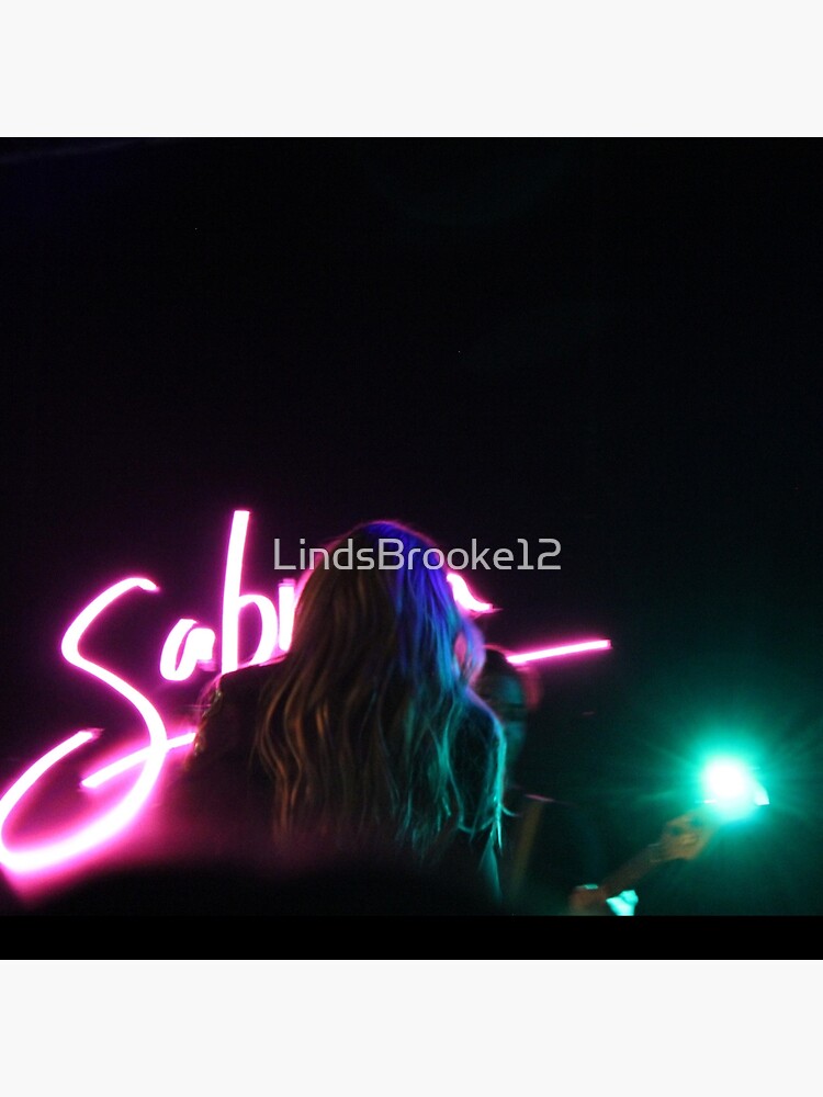 "Sabrina Carpenter in Concert" Throw Pillow for Sale by LindsBrooke12