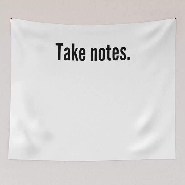 Item preview, Take notes designed and sold by bluAvocado.