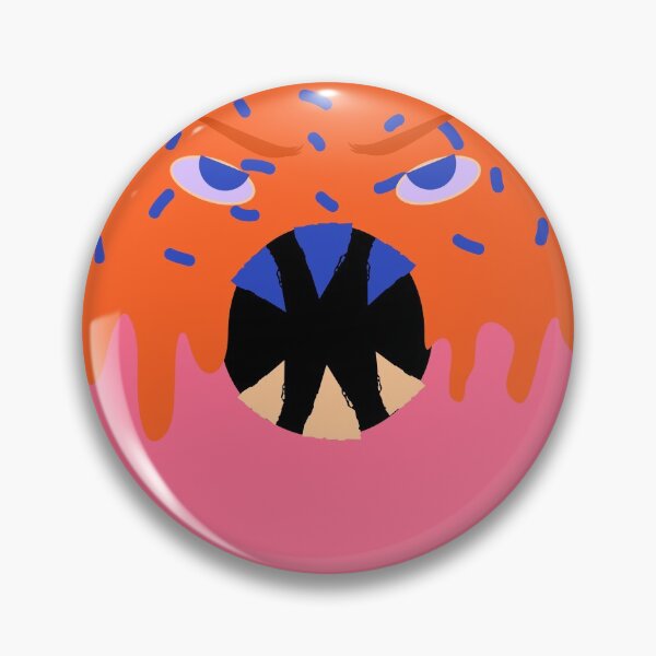 Item preview, Halloween donut teeth - Funny Halloween design designed and sold by Vibing-Right.