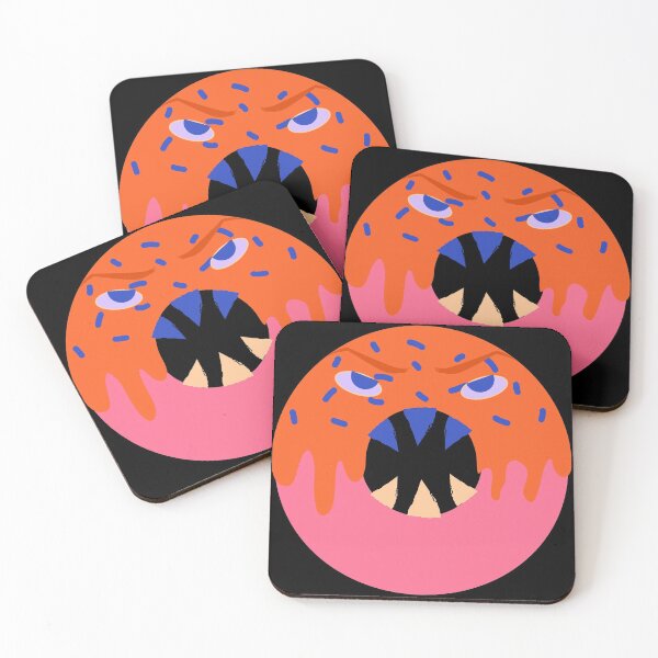 Item preview, Halloween donut teeth - Funny Halloween design designed and sold by Vibing-Right.