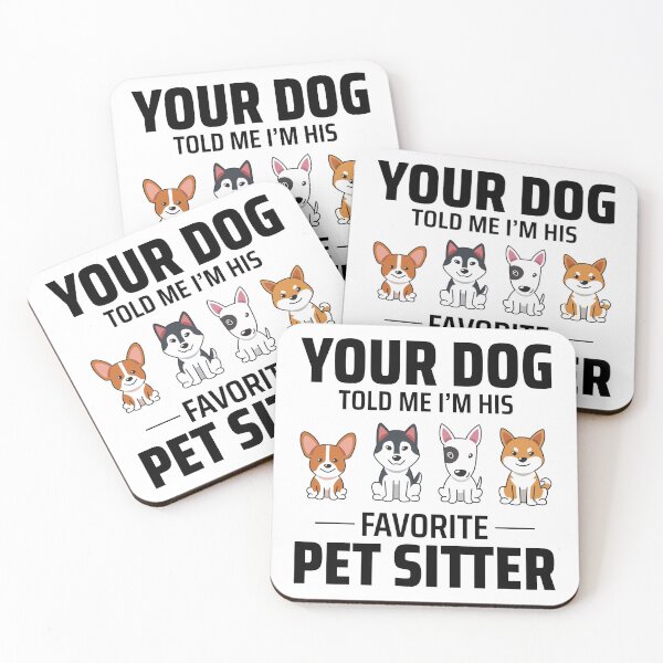 Item preview, Pet Sitter Sitting Dog Walker Animal Funny designed and sold by CuteDesigns1.