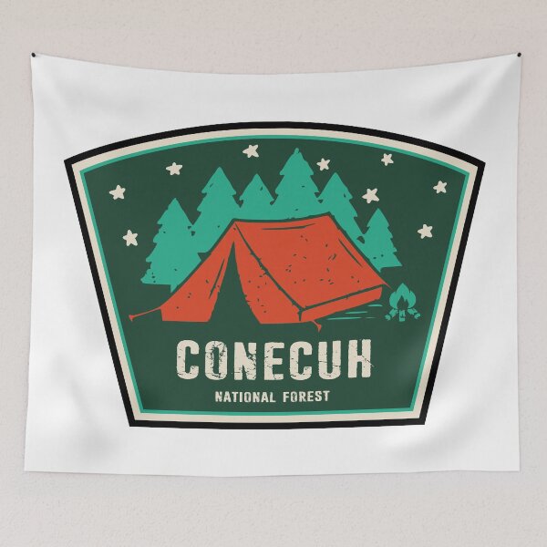 Item preview, Conecuh National Forest Camping designed and sold by Esskay Designs.