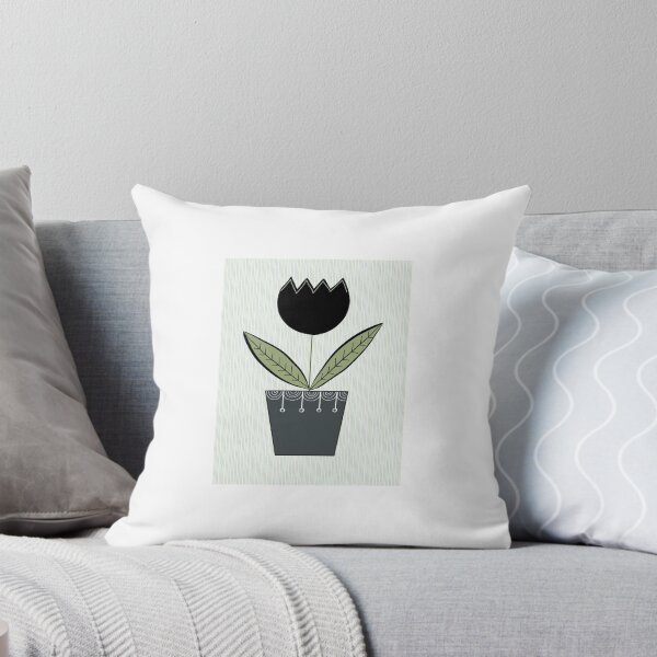 Item preview, black tulip designed and sold by Edith Handelsmann.