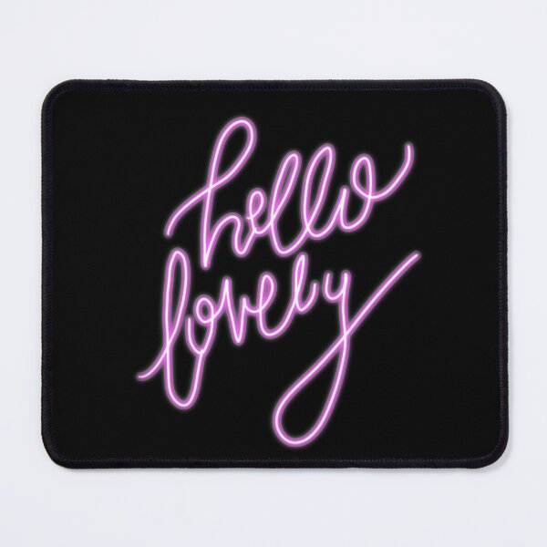 Item preview, Hello Lovely neon sign designed and sold by pincelycolores.