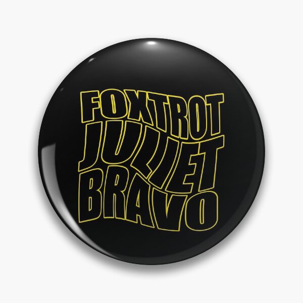 Aperçu de l'œuvre Foxtrot Juliette Bravo FJB créée et vendue par happy gift art.
