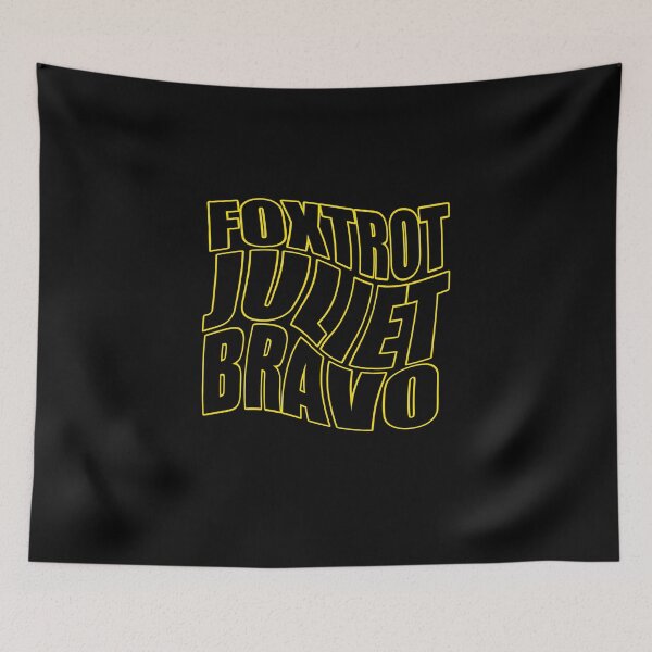 Item preview, Foxtrot Juliet Bravo FJB designed and sold by happy gift art.
