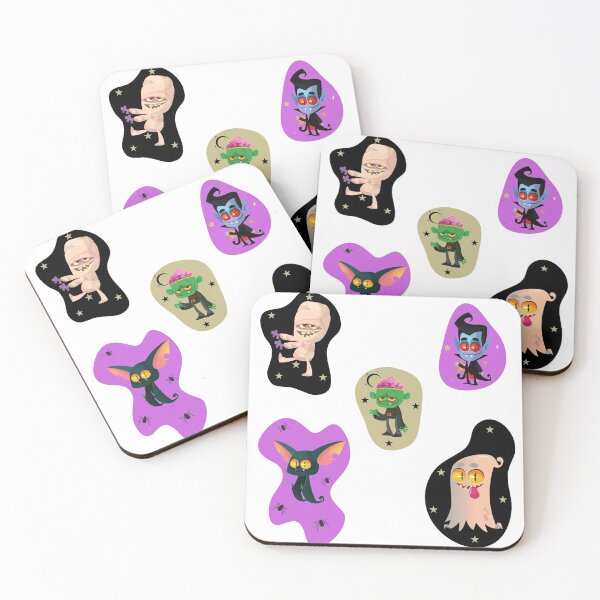 Item preview, Blood Curdling Monsters of Halloween - Cute Halloween  designed and sold by Vero De.