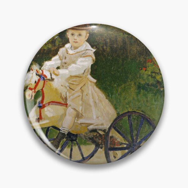 Item preview, Jean Monet on his Hobby Horse - Claude Monet designed and sold by brushandframes.