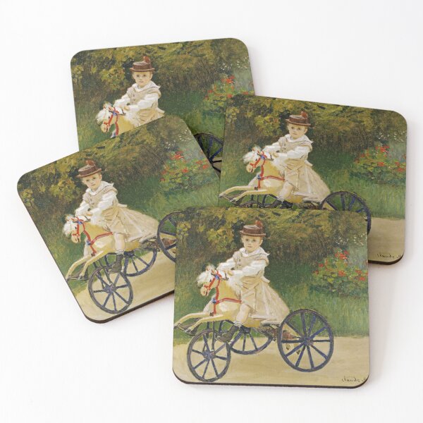 Item preview, Jean Monet on his Hobby Horse - Claude Monet designed and sold by brushandframes.