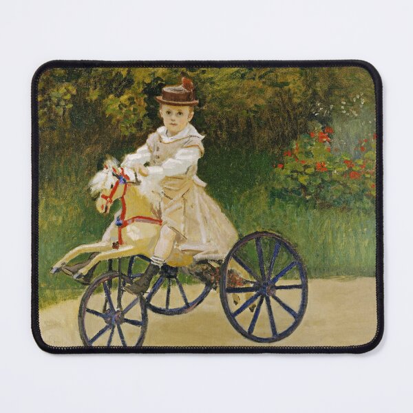 Item preview, Jean Monet on his Hobby Horse - Claude Monet designed and sold by brushandframes.