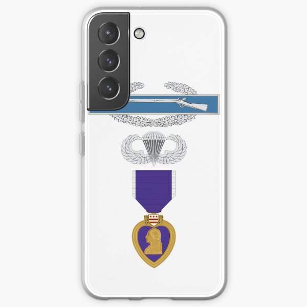 CIB Airborne Purple Heart Samsung Galaxy Soft Case