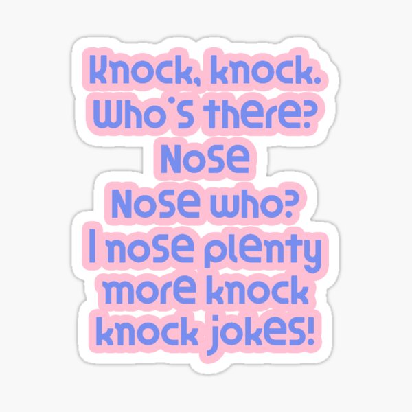 knock knock jokes mean