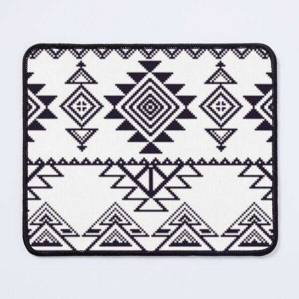 Item preview, Aztec black n white designed and sold by CricciethPrint.