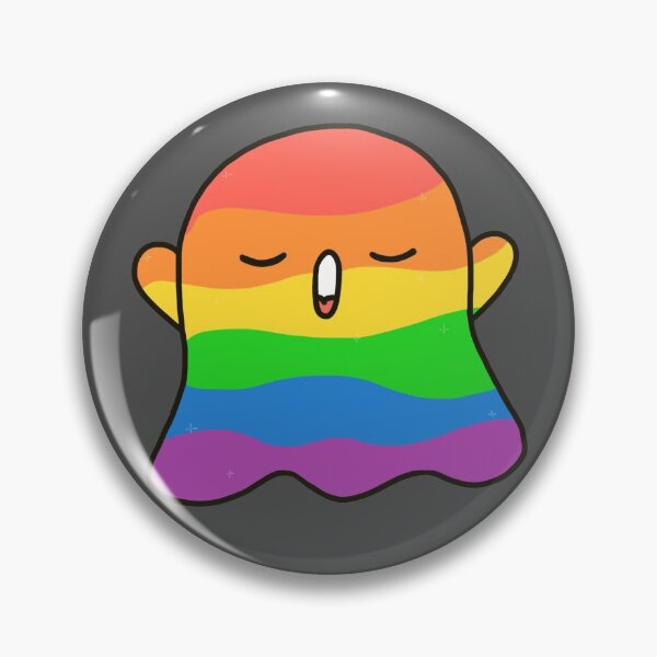 Item preview, Gay pride ghost! designed and sold by thestrangerfrog.