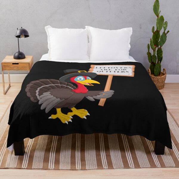 Item preview, Funny Leftovers Are For Quitters | Turkey holding sign humorous  designed and sold by HarlemsGee.