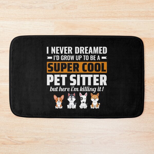 Item preview, Pet Sitter Sitting Dog Walker Animal Funny Gift designed and sold by CuteDesigns1.
