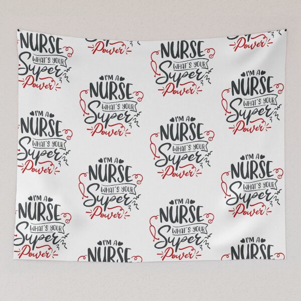 Item preview, I'M A Nurse What's Your Super Power designed and sold by FOX1999-Design.