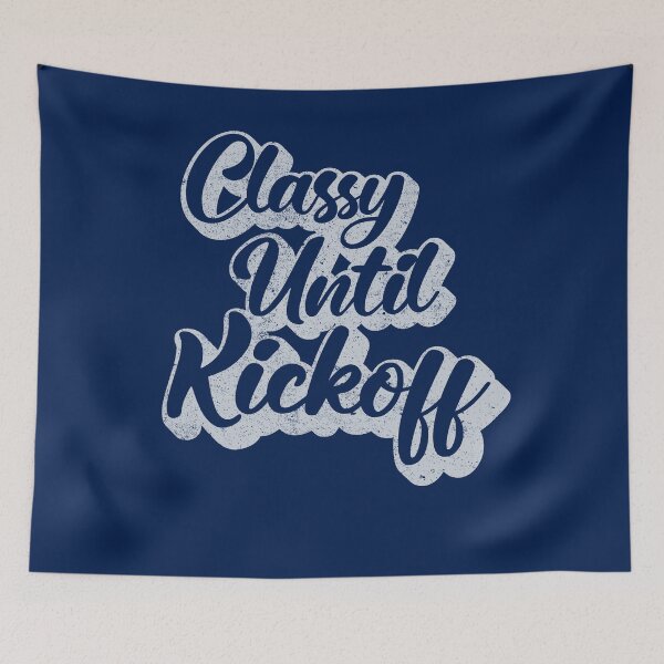 Item preview, Classy Kickoff Football Sports Game Day Funny Retro Fan Cute designed and sold by SocialLook.